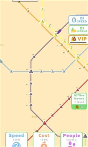 地铁连接地图设计免费版