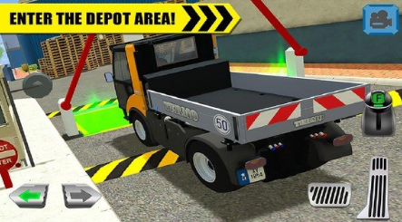 卡车停车模拟器游戏