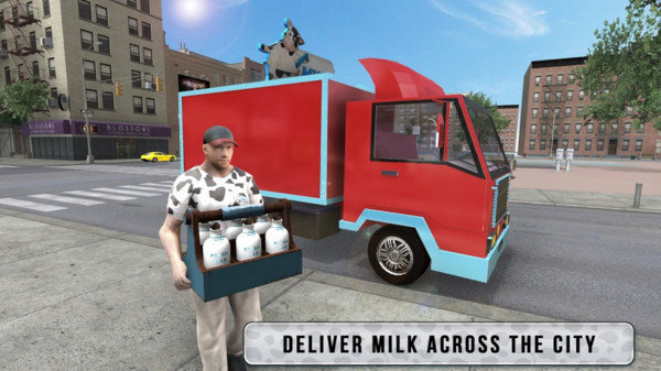 牛奶卡车模拟器游戏
