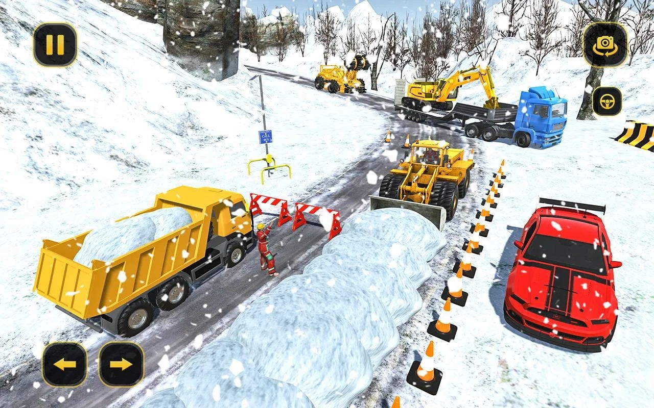 扫雪驾驶模拟游戏