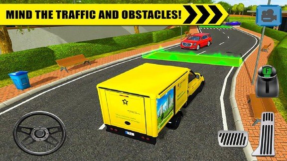 卡车停车模拟器游戏